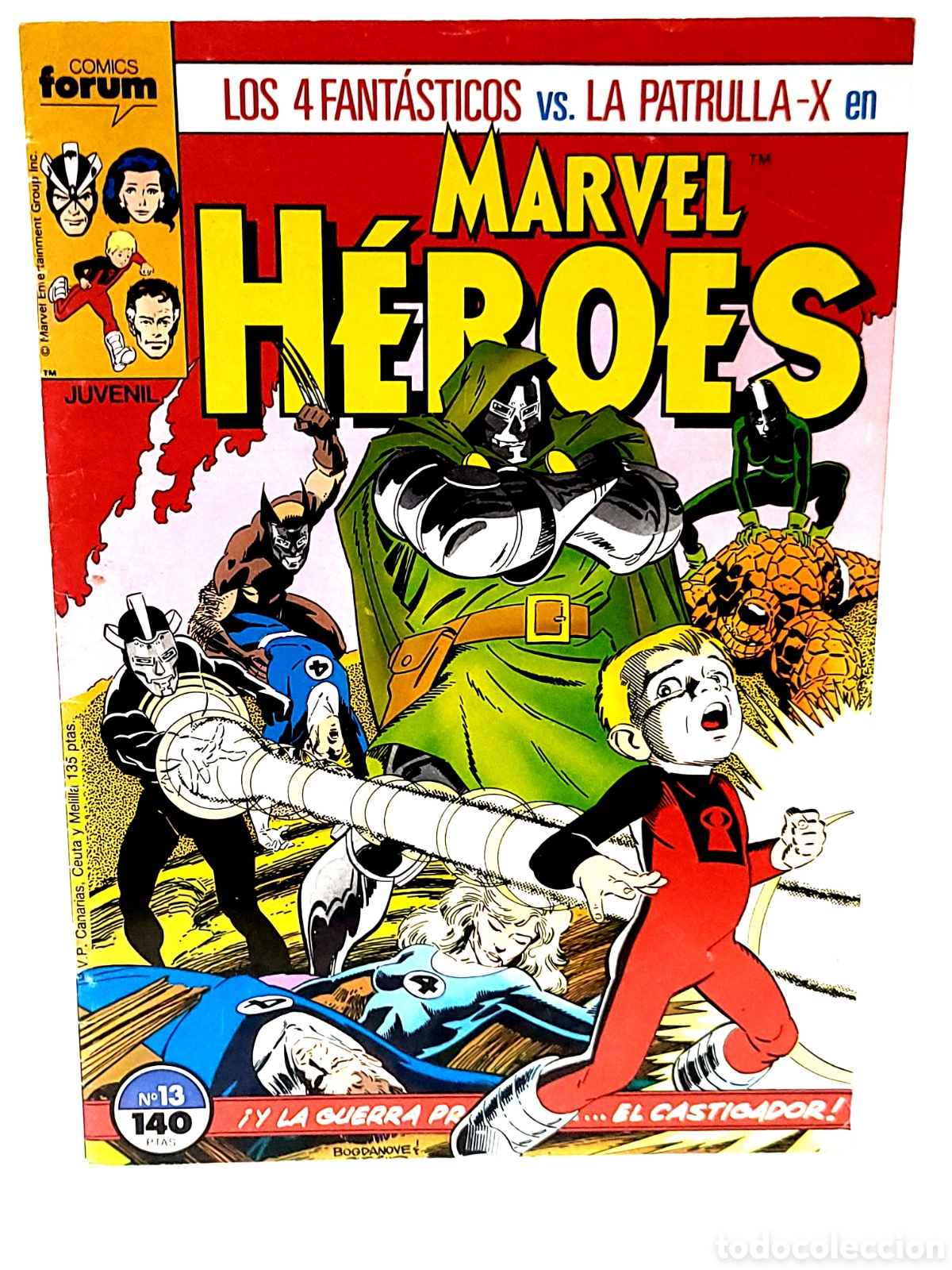 C&oacute;mics: MUY BUEN ESTADO MARVEL HEROES 13 FORUM COMICS GRAPA - Foto 1