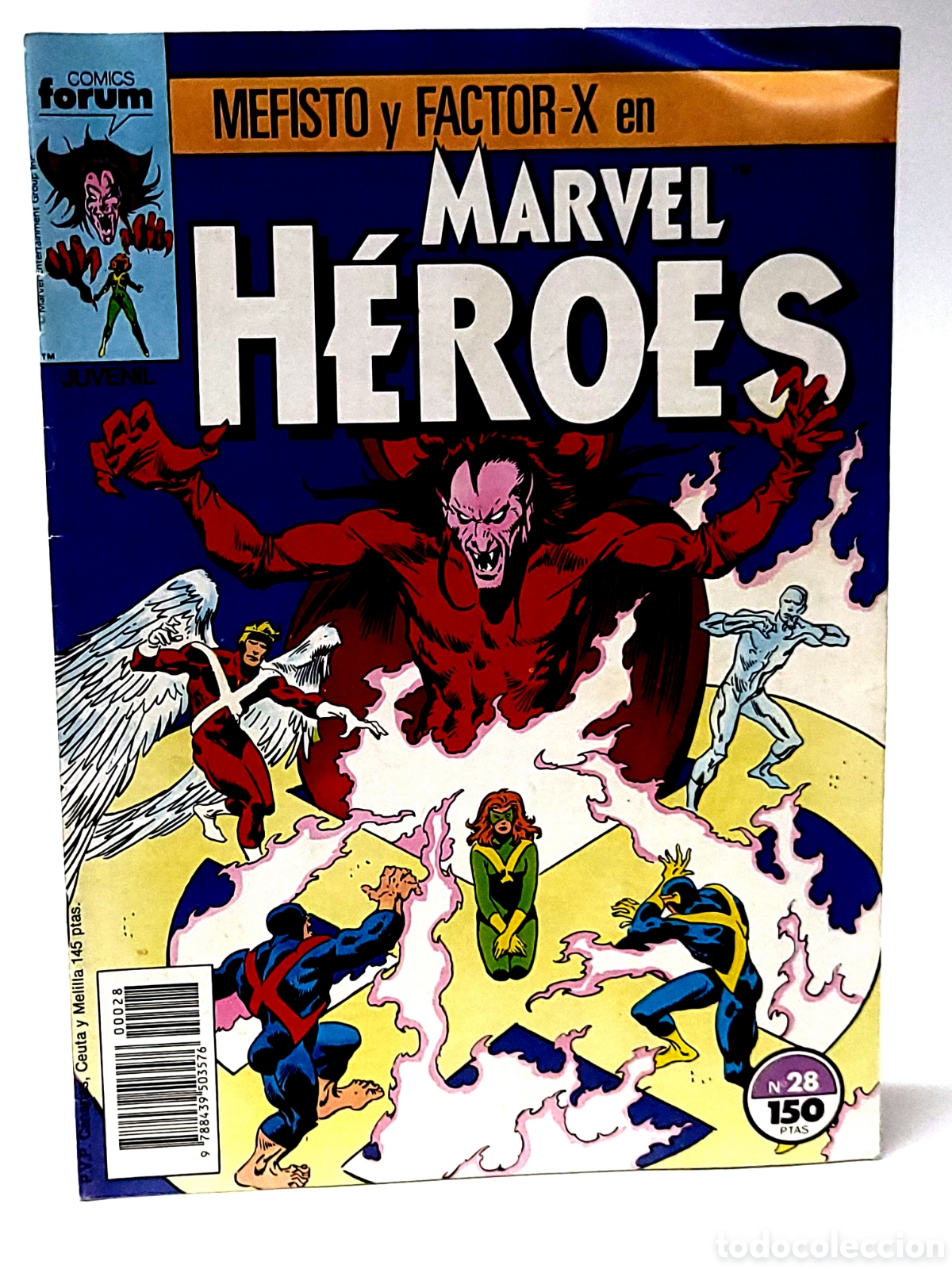 C&oacute;mics: MUY BUEN ESTADO MARVEL HEROES 28 FORUM COMICS GRAPA - Foto 1