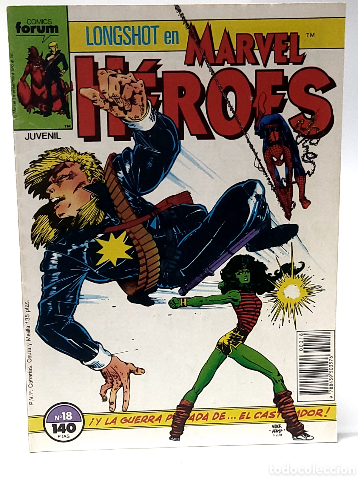 C&oacute;mics: MUY BUEN ESTADO MARVEL HEROES 18 FORUM COMICS GRAPA - Foto 1