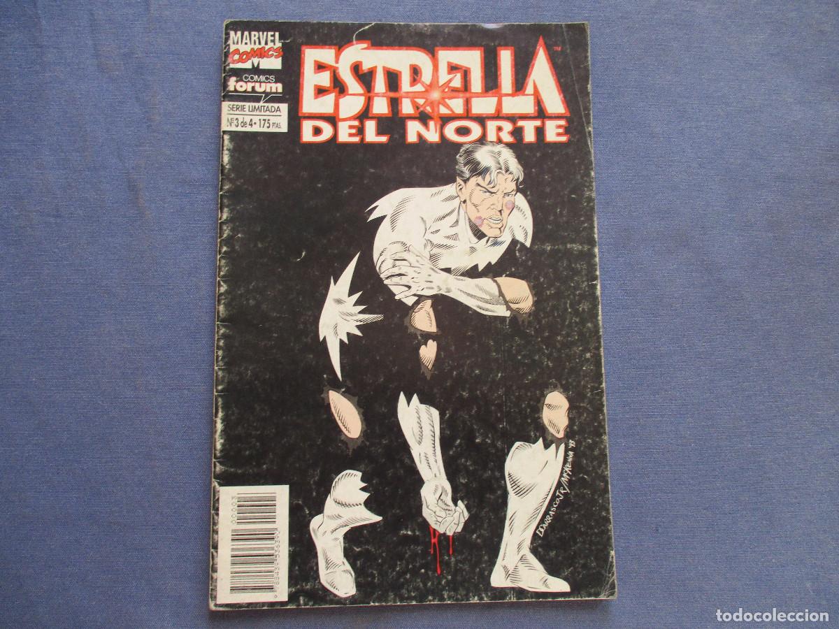 C&oacute;mics: MARVEL / ESTRELLA DEL NORTE N.&ordm; 3 de 4 FORUM 1995 - Foto 1
