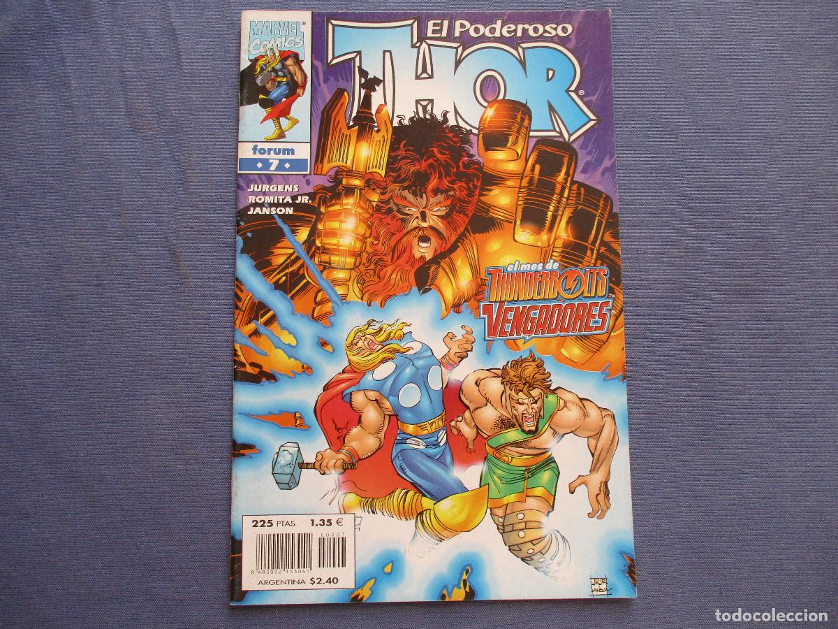 C&oacute;mics: MARVEL / EL PODEROSO THOR N.&ordm; 7 VOLUMEN IV FORUM 2000 Vol. 4 - JOHN ROMITA JR. - Foto 1