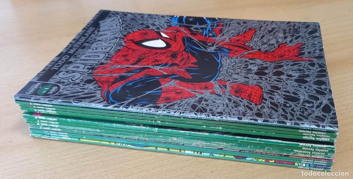 C&oacute;mics: SPIDER-MAN DE TODD McFARLANE - FORUM / COLECCI&Oacute;N COMPLETA (12 N&Uacute;MEROS) - Foto 2
