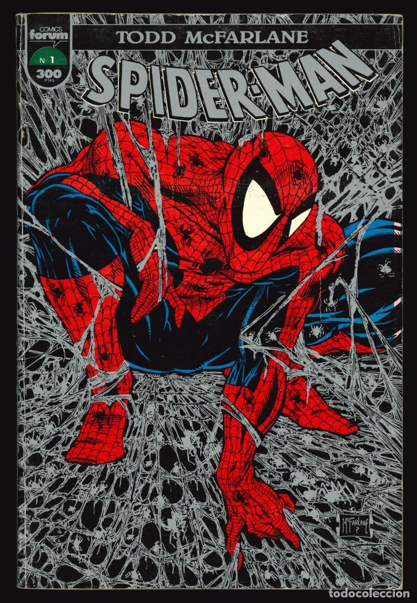 C&oacute;mics: SPIDER-MAN DE TODD McFARLANE - FORUM / COLECCI&Oacute;N COMPLETA (12 N&Uacute;MEROS) - Foto 3