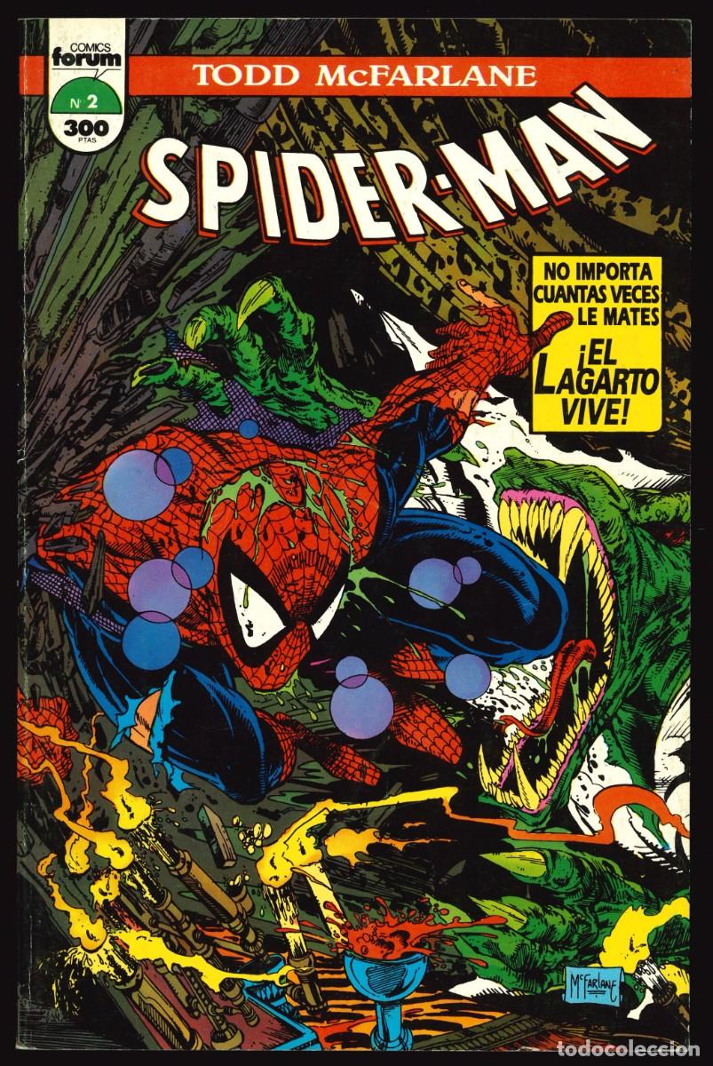 C&oacute;mics: SPIDER-MAN DE TODD McFARLANE - FORUM / COLECCI&Oacute;N COMPLETA (12 N&Uacute;MEROS) - Foto 4
