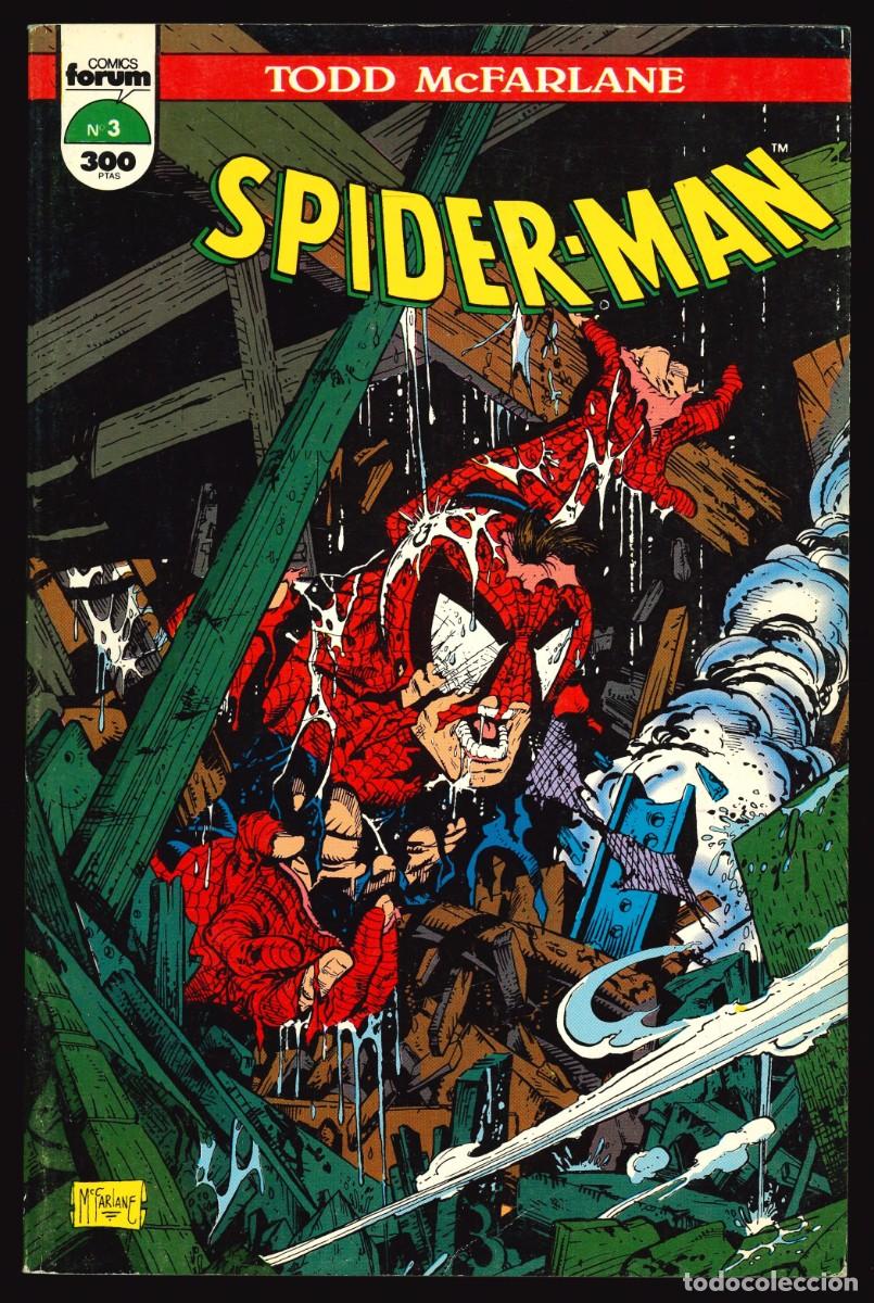 C&oacute;mics: SPIDER-MAN DE TODD McFARLANE - FORUM / COLECCI&Oacute;N COMPLETA (12 N&Uacute;MEROS) - Foto 5