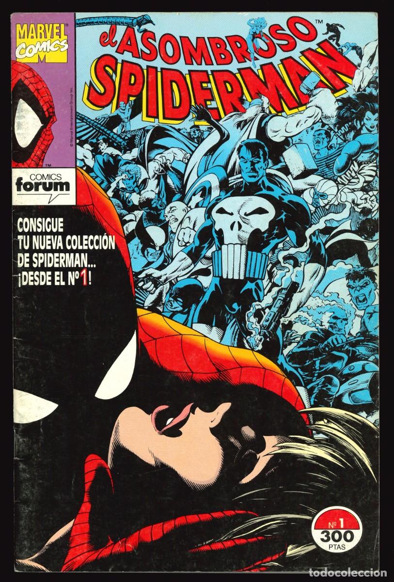 C&oacute;mics: EL ASOMBROSO SPIDERMAN - FORUM / COLECCI&Oacute;N COMPLETA (11 N&Uacute;MEROS + 3 EXTRAS) - Foto 3