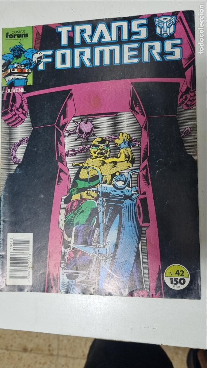C&oacute;mics: Comics forum - Transformers, n&ordm;42, a&ntilde;o 1989 (150 Ptas) - Foto 1