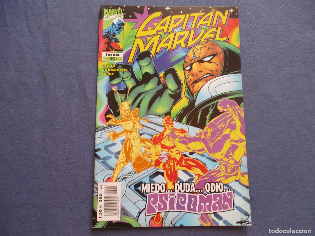 C&oacute;mics: MARVEL / CAPIT&Aacute;N MARVEL N.&ordm; 15 de PETER DAVID - FORUM 2002 - Foto 2