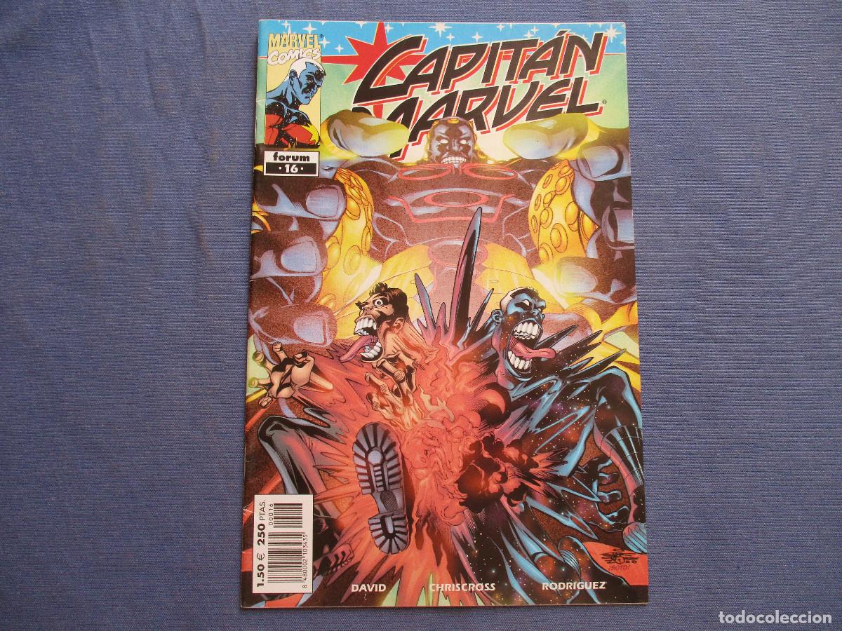 C&oacute;mics: MARVEL / CAPIT&Aacute;N MARVEL N.&ordm; 16 de PETER DAVID - FORUM 2002 - Foto 1