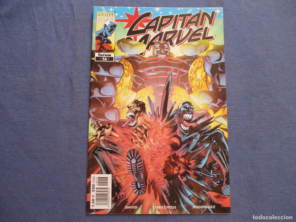 C&oacute;mics: MARVEL / CAPIT&Aacute;N MARVEL N.&ordm; 16 de PETER DAVID - FORUM 2002 - Foto 2