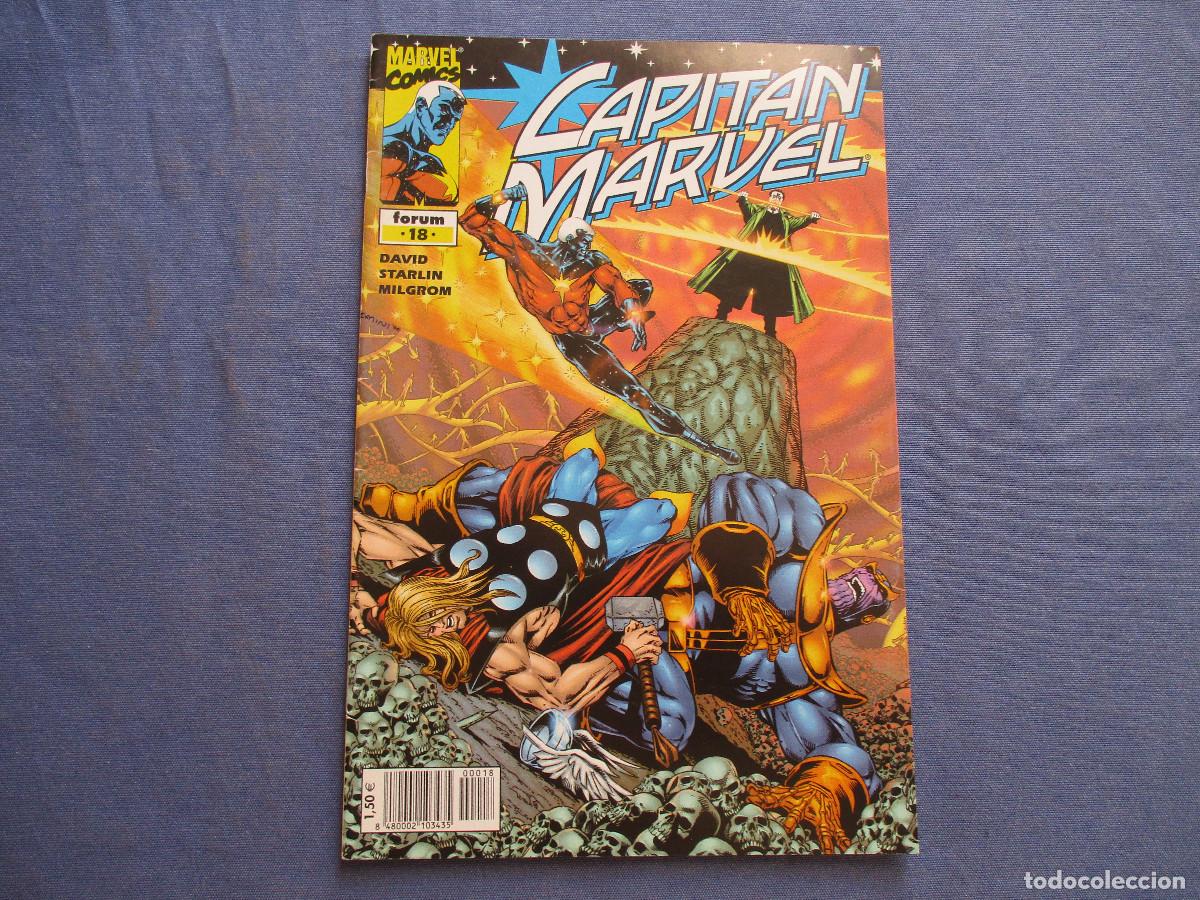 C&oacute;mics: MARVEL / CAPIT&Aacute;N MARVEL N.&ordm; 18 de PETER DAVID - FORUM 2002 - Foto 1