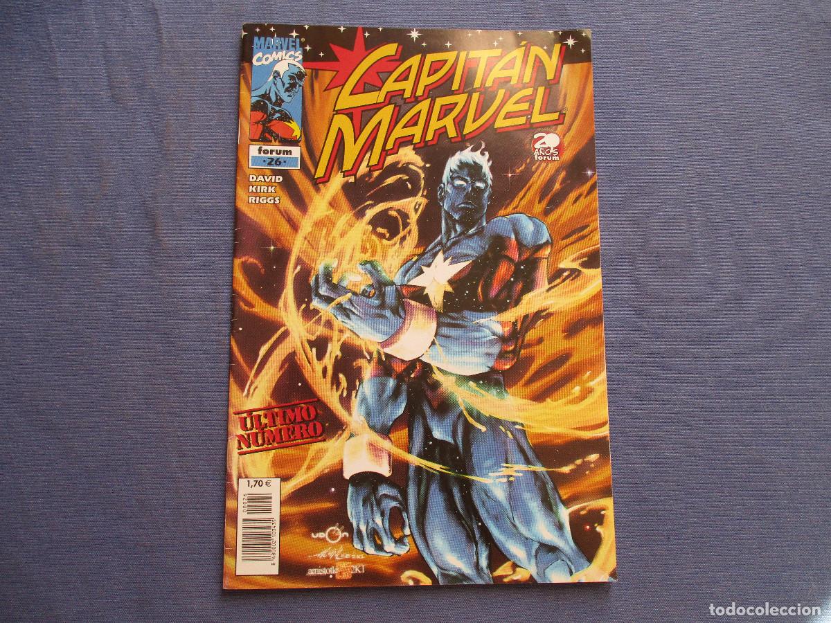 C&oacute;mics: MARVEL / CAPIT&Aacute;N MARVEL N.&ordm; 26 de PETER DAVID - FORUM 2002 &Uacute;LTIMO N&Uacute;MERO - Foto 1