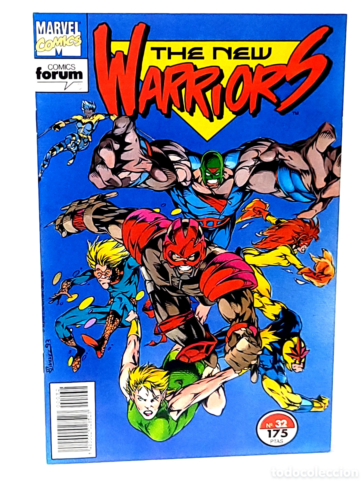 C&oacute;mics: DE KIOSCO THE NEW WARRIORS 32 FORUM COMICS GRAPA - Foto 1