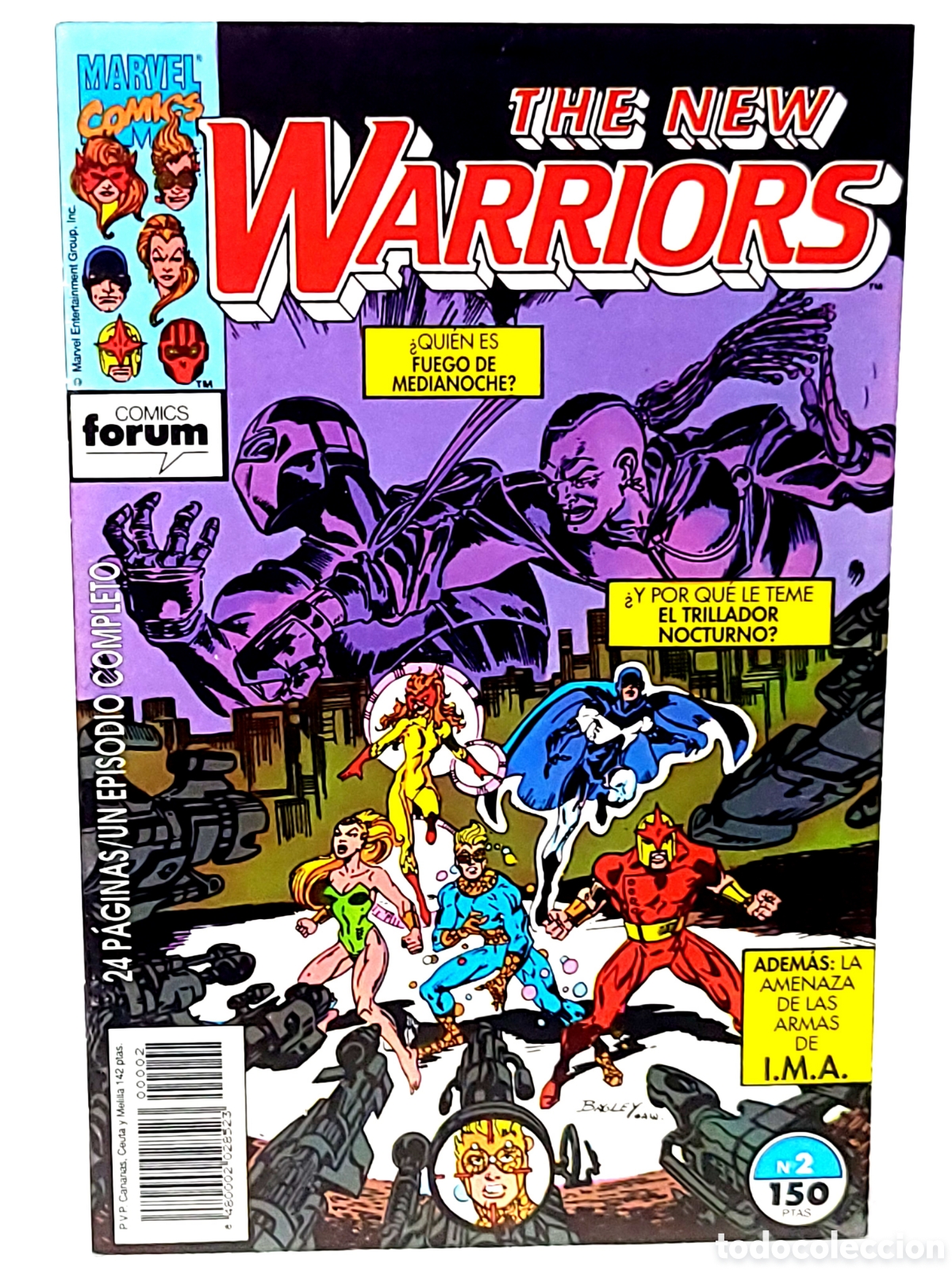 C&oacute;mics: DE KIOSCO THE NEW WARRIORS 2 FORUM COMICS GRAPA - Foto 1