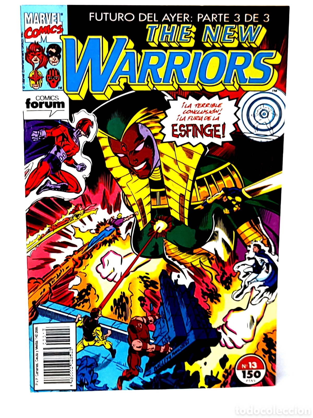 C&oacute;mics: DE KIOSCO THE NEW WARRIORS 13 FORUM COMICS GRAPA - Foto 1