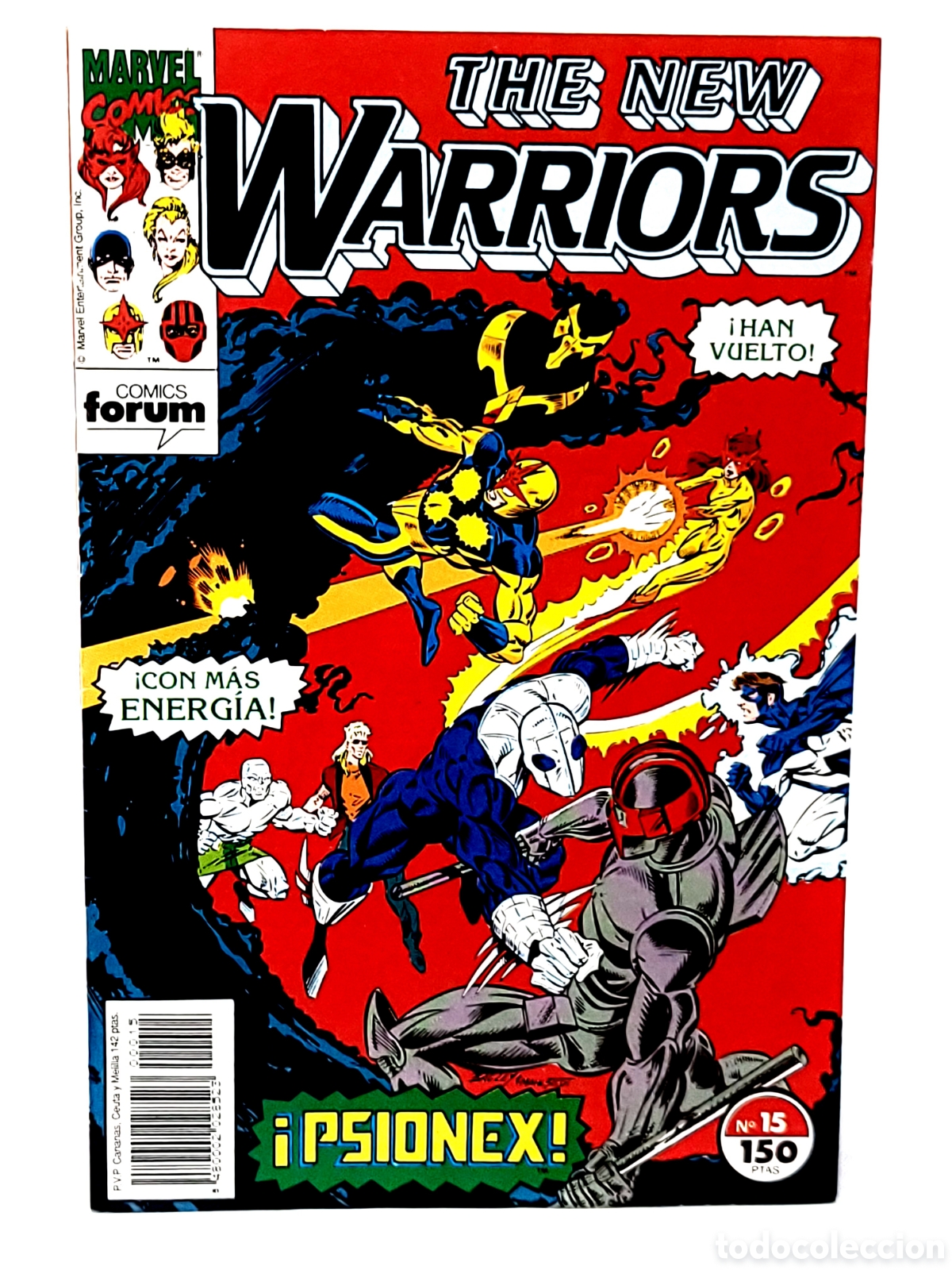 C&oacute;mics: DE KIOSCO THE NEW WARRIORS 15 FORUM COMICS GRAPA - Foto 1