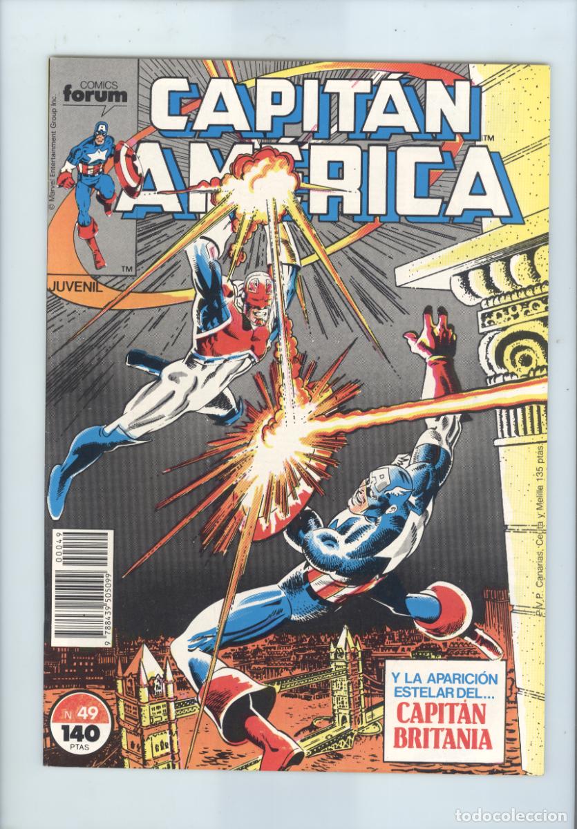 C&oacute;mics: Planeta. Forum. Capit&aacute;n Am&eacute;rica vol1. 49. - Foto 1