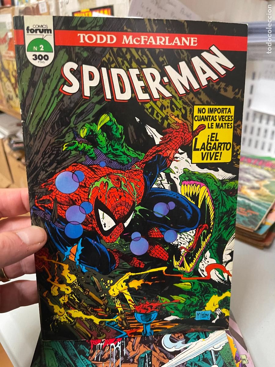 C&oacute;mics: SPIDERMAN TODD McFARLANE EDITORIAL FORUM NUMERO 2 NORMAL ESTADO - Foto 1