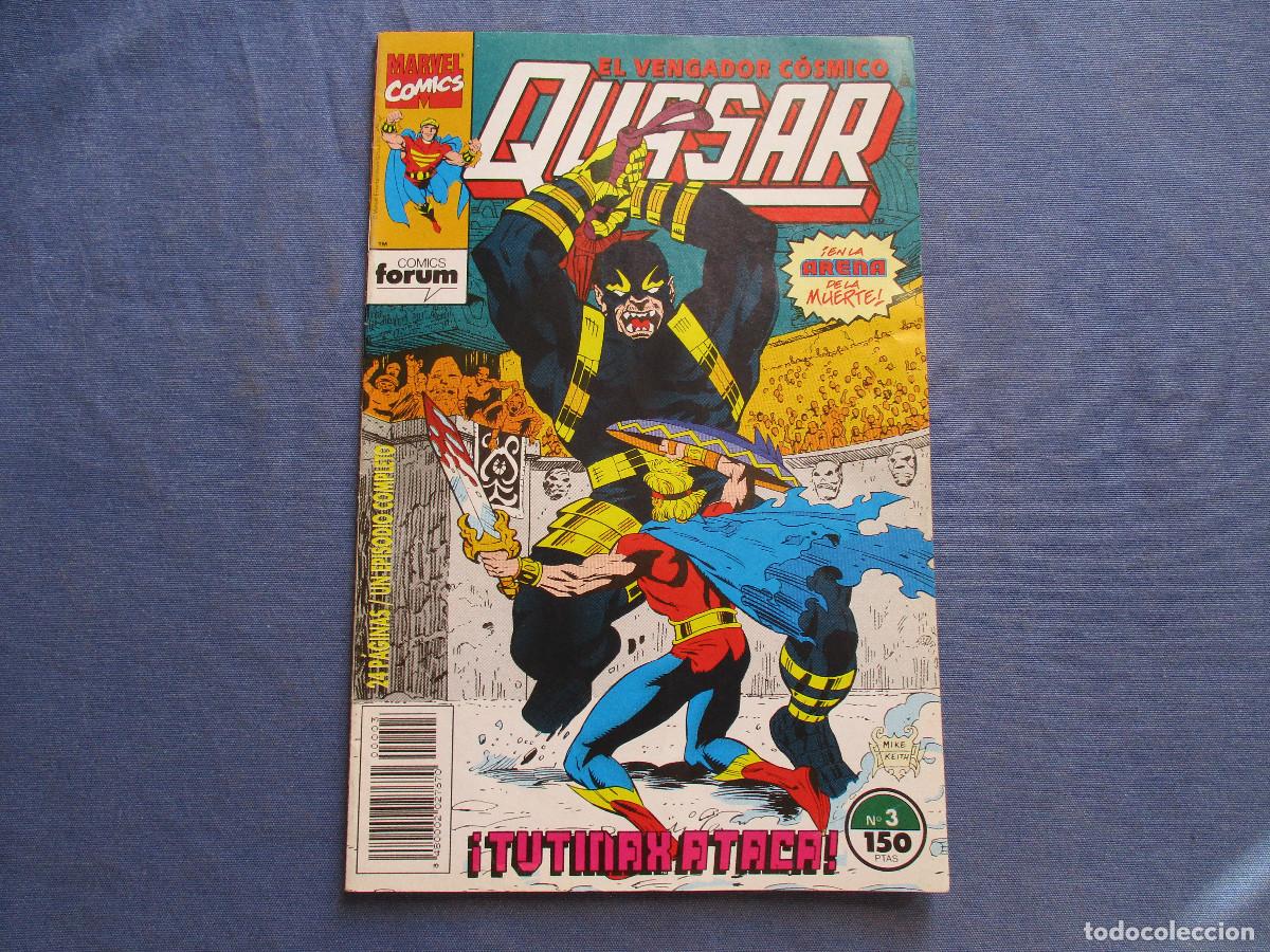 C&oacute;mics: MARVEL / QUASAR N.&ordm; 3 FORUM 1993 - Foto 1