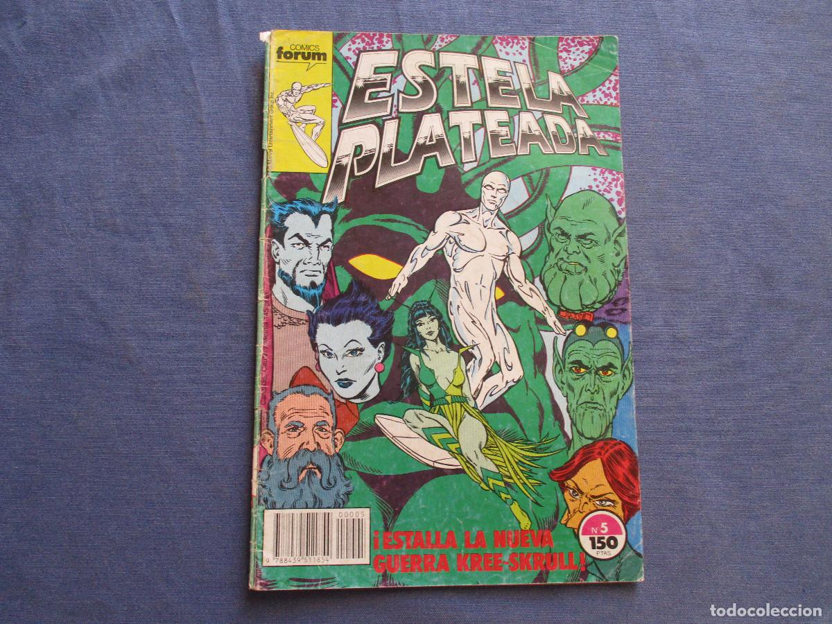 C&oacute;mics: MARVEL / ESTELA PLATEADA N.&ordm; 5 FORUM 1989 - Foto 2
