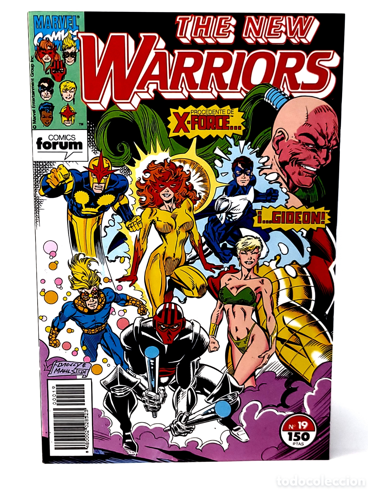 C&oacute;mics: DE KIOSCO THE NEW WARRIORS 19 FORUM COMICS GRAPA - Foto 1