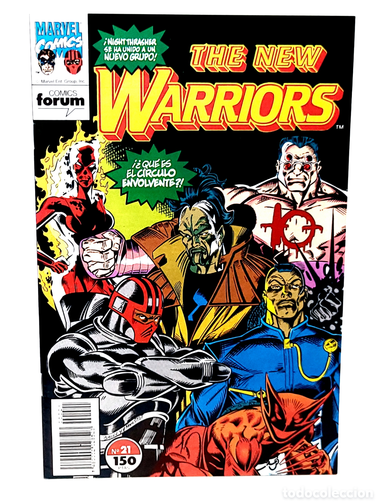 C&oacute;mics: DE KIOSCO THE NEW WARRIORS 21 FORUM COMICS GRAPA - Foto 1