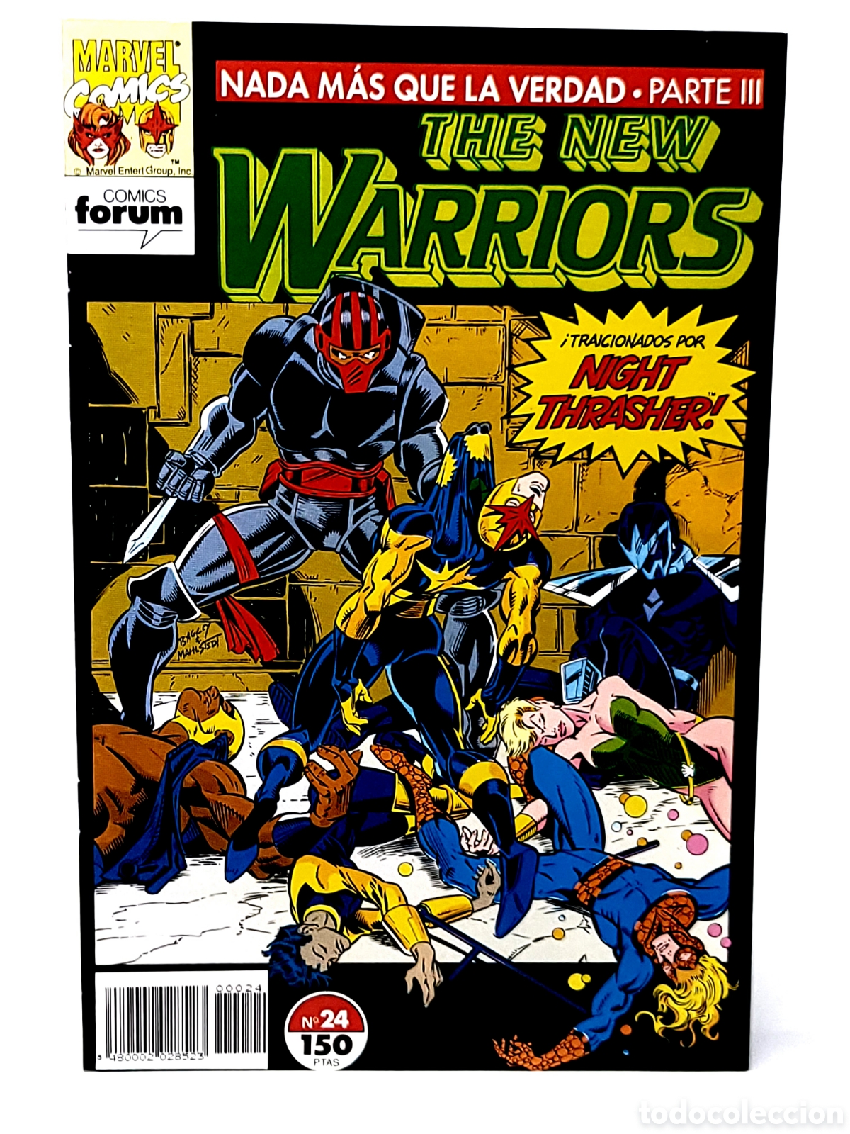 C&oacute;mics: DE KIOSCO THE NEW WARRIORS 24 FORUM COMICS GRAPA - Foto 1