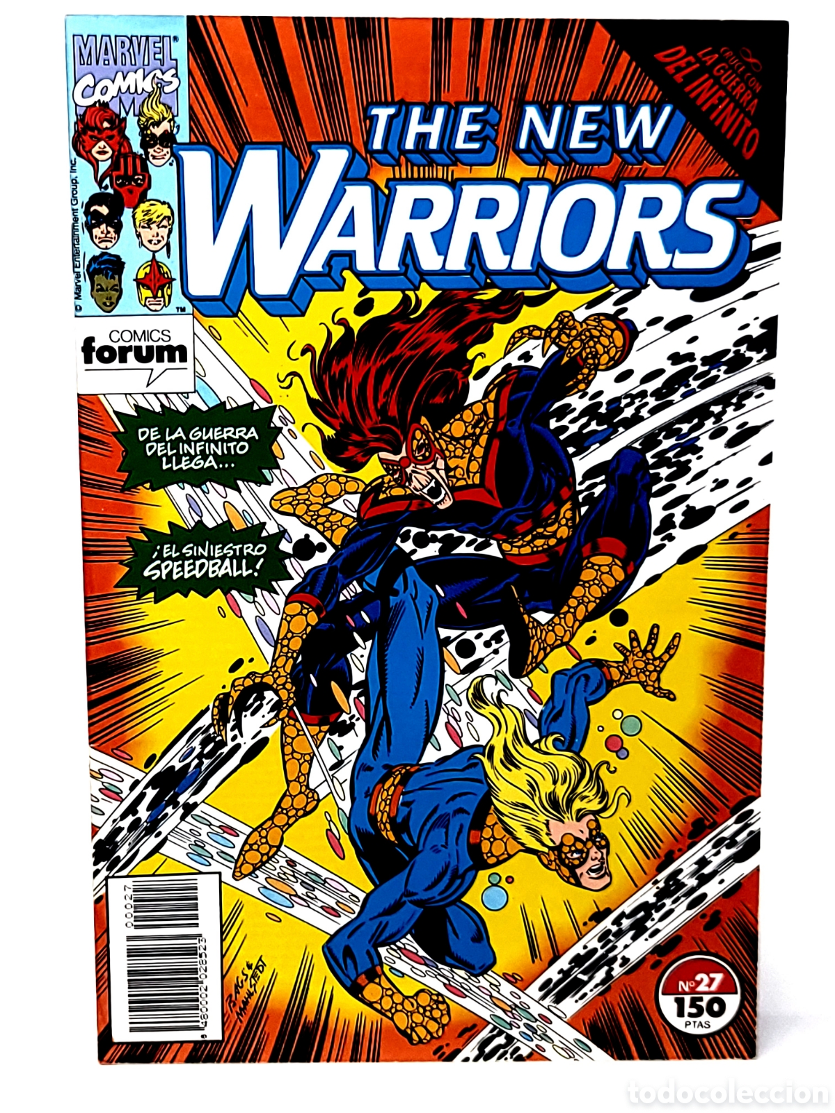 C&oacute;mics: DE KIOSCO THE NEW WARRIORS 27 FORUM COMICS GRAPA - Foto 1