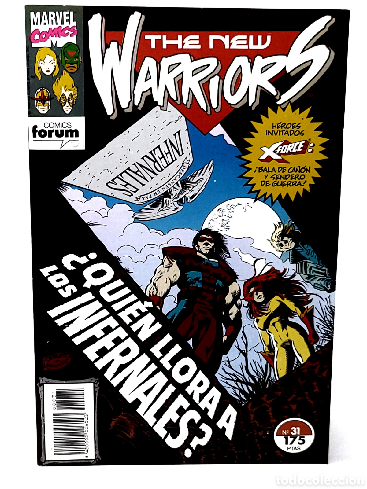 C&oacute;mics: DE KIOSCO THE NEW WARRIORS 31 FORUM COMICS GRAPA - Foto 1
