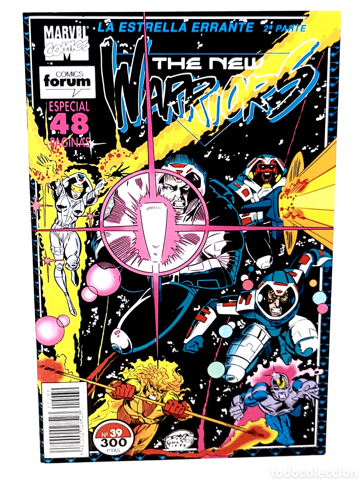 C&oacute;mics: DE KIOSCO THE NEW WARRIORS 39 FORUM COMICS GRAPA - Foto 1