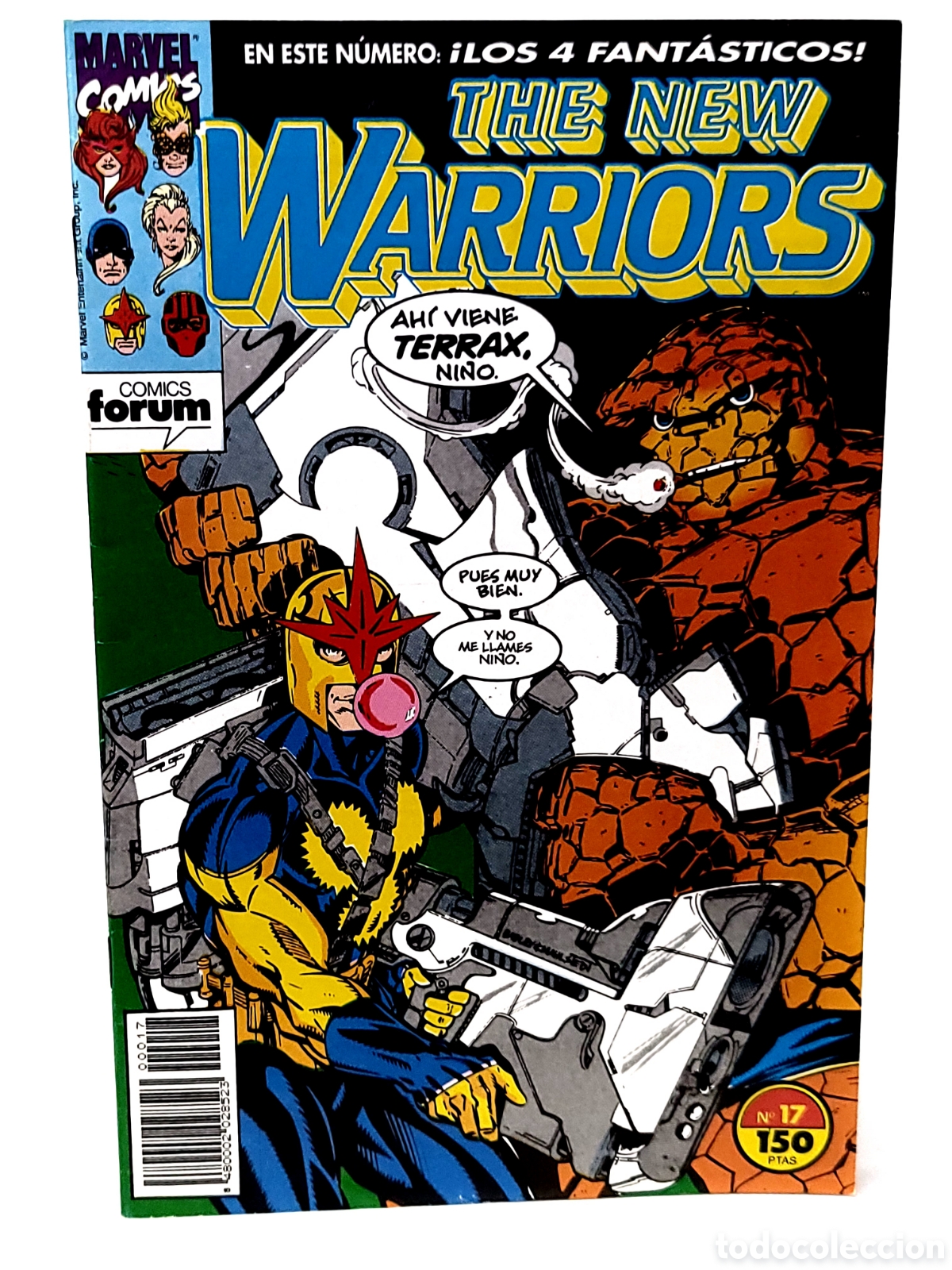 C&oacute;mics: EXCELENTE ESTADO THE NEW WARRIORS 17 FORUM COMICS GRAPA - Foto 1
