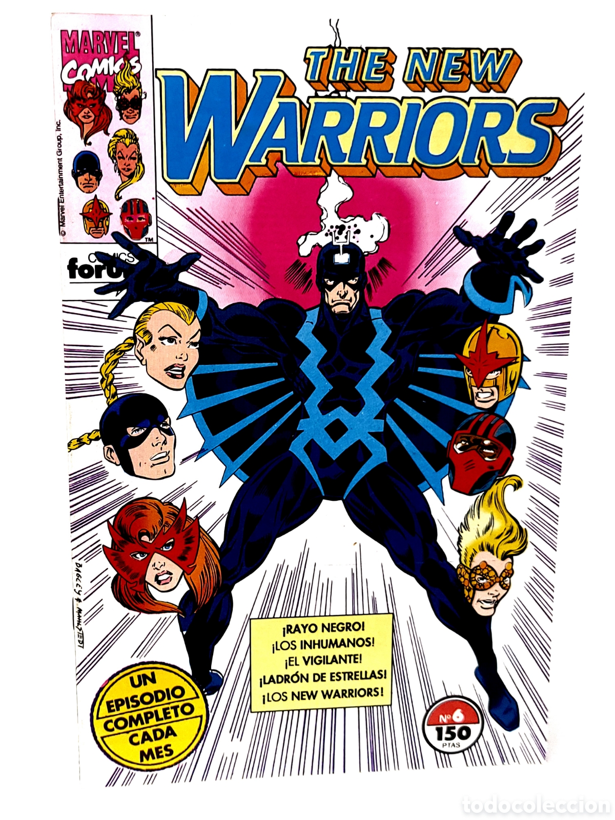 C&oacute;mics: EXCELENTE ESTADO THE NEW WARRIORS 6 FORUM COMICS GRAPA - Foto 1