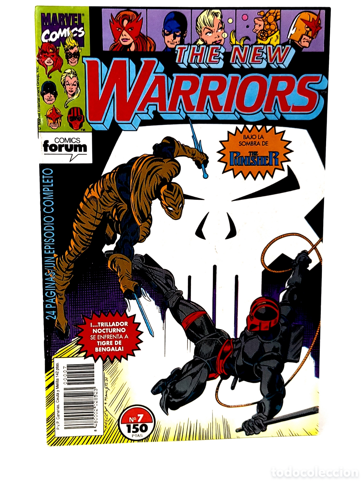 C&oacute;mics: EXCELENTE ESTADO THE NEW WARRIORS 7 FORUM COMICS GRAPA - Foto 1