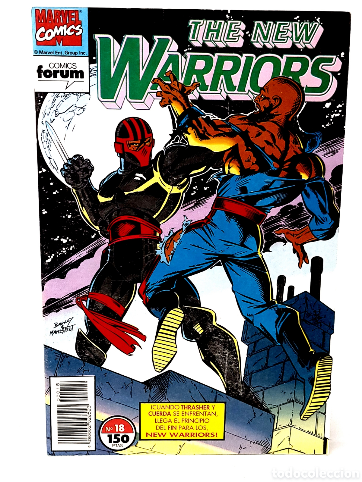C&oacute;mics: EXCELENTE ESTADO THE NEW WARRIORS 18 FORUM COMICS GRAPA - Foto 1