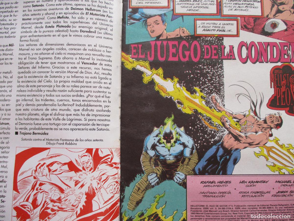 C&oacute;mics: MARVEL / HELLSTORM &middot; EL HIJO DE SAT&Aacute;N N.&ordm; 5 de 6 FORUM 1994 - Foto 4