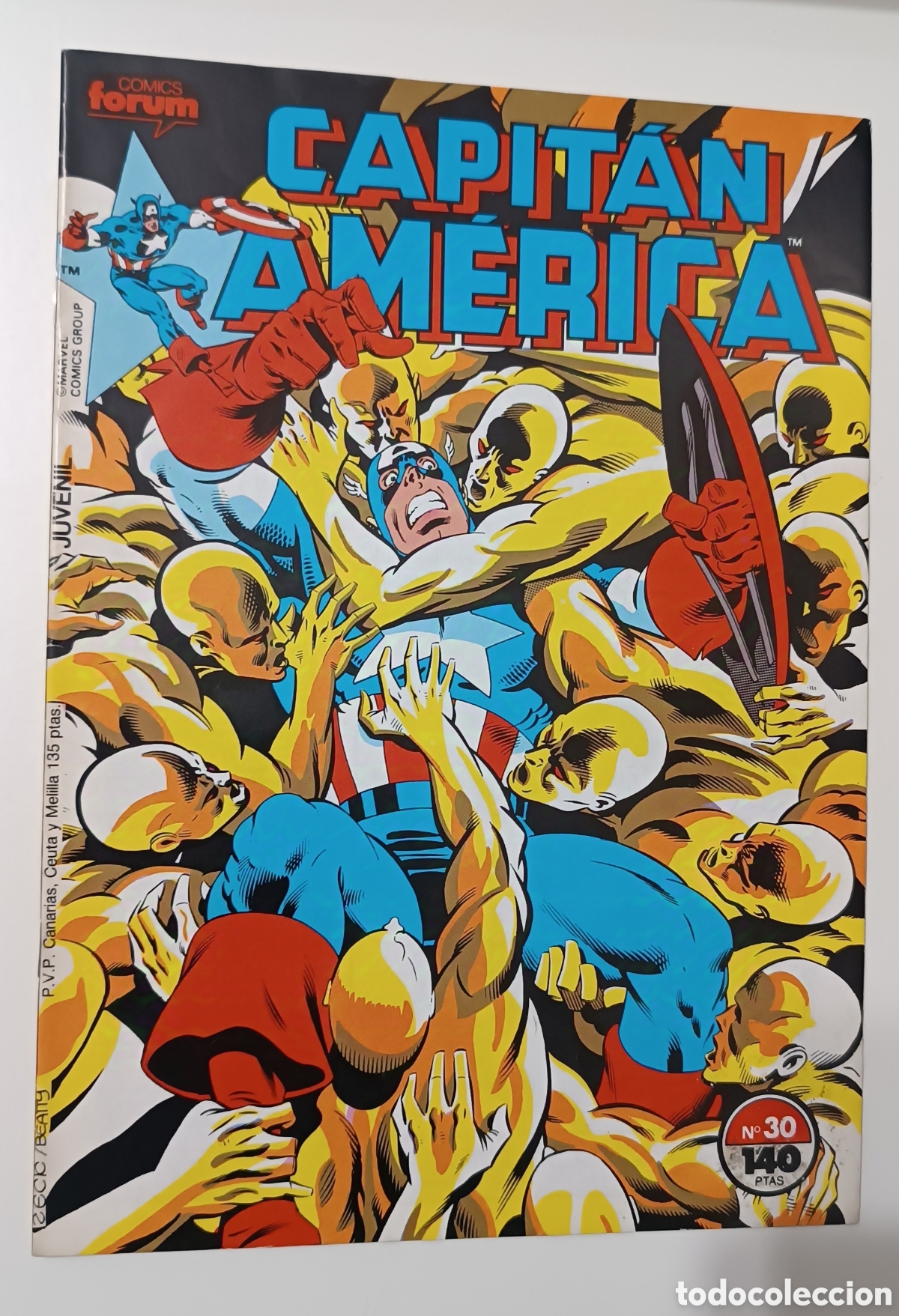 C&oacute;mics: Capit&aacute;n Am&eacute;rica Vol. 1 n&uacute;m. 30 - Foto 1