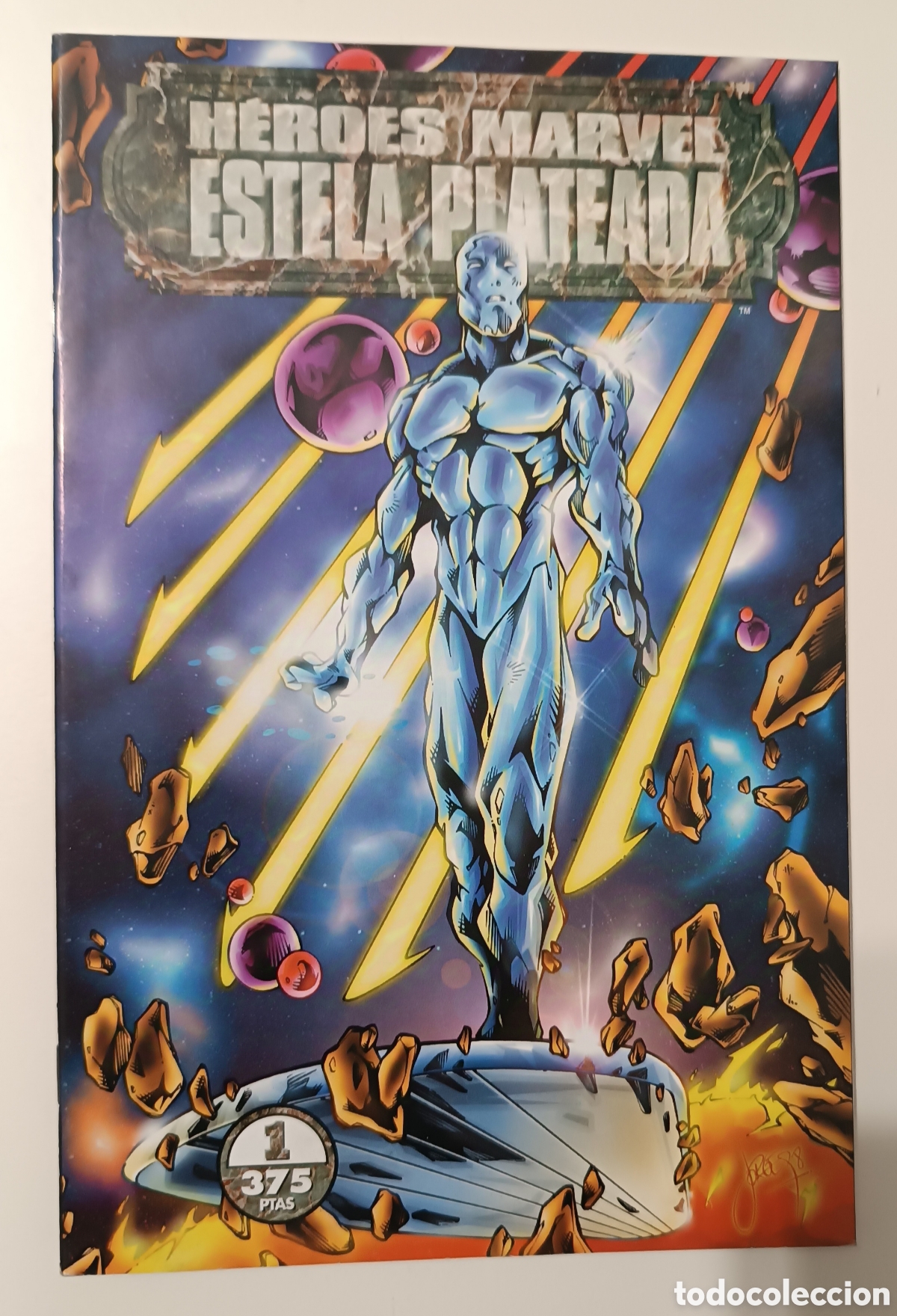 C&oacute;mics: H&eacute;roes Marvel (1998) n&uacute;m. 4 - ESTELA PLATEADA - Foto 1