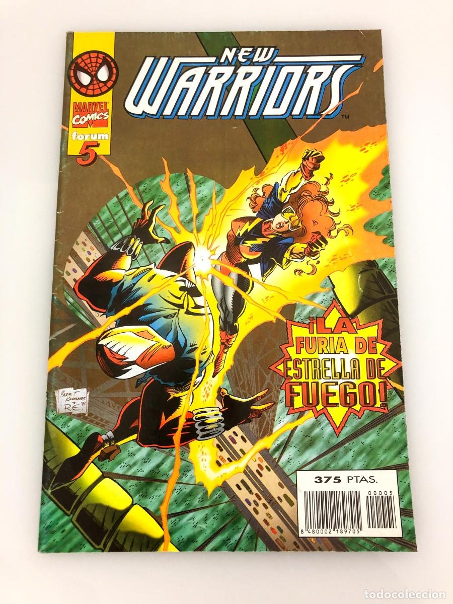 C&oacute;mics: New Warriors - Lote de 4 n&uacute;meros (4, 5, 11 y 12) - Foto 7