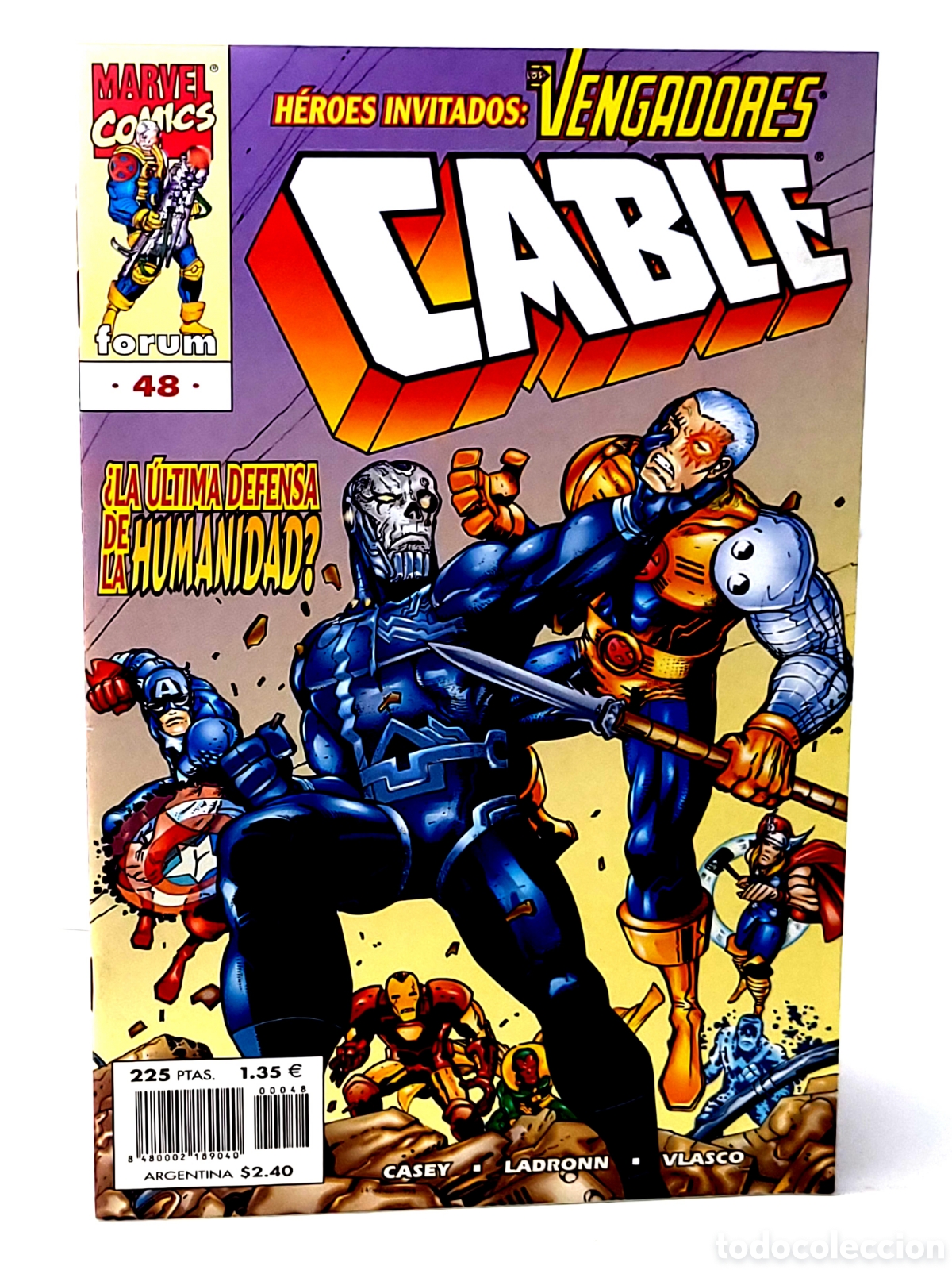 C&oacute;mics: DE KIOSCO CABLE 48 VOL2 FORUM COMICS VOL.2 VOLUMEN GRAPA MARVEL - Foto 1