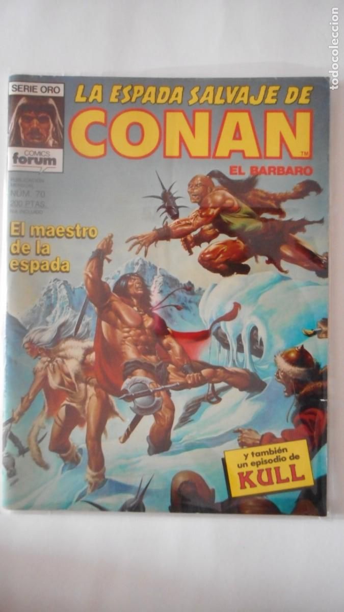 C&oacute;mics: LA ESPADA SALVAJE DE CONAN N&ordm; 70 /C-23 - Foto 1