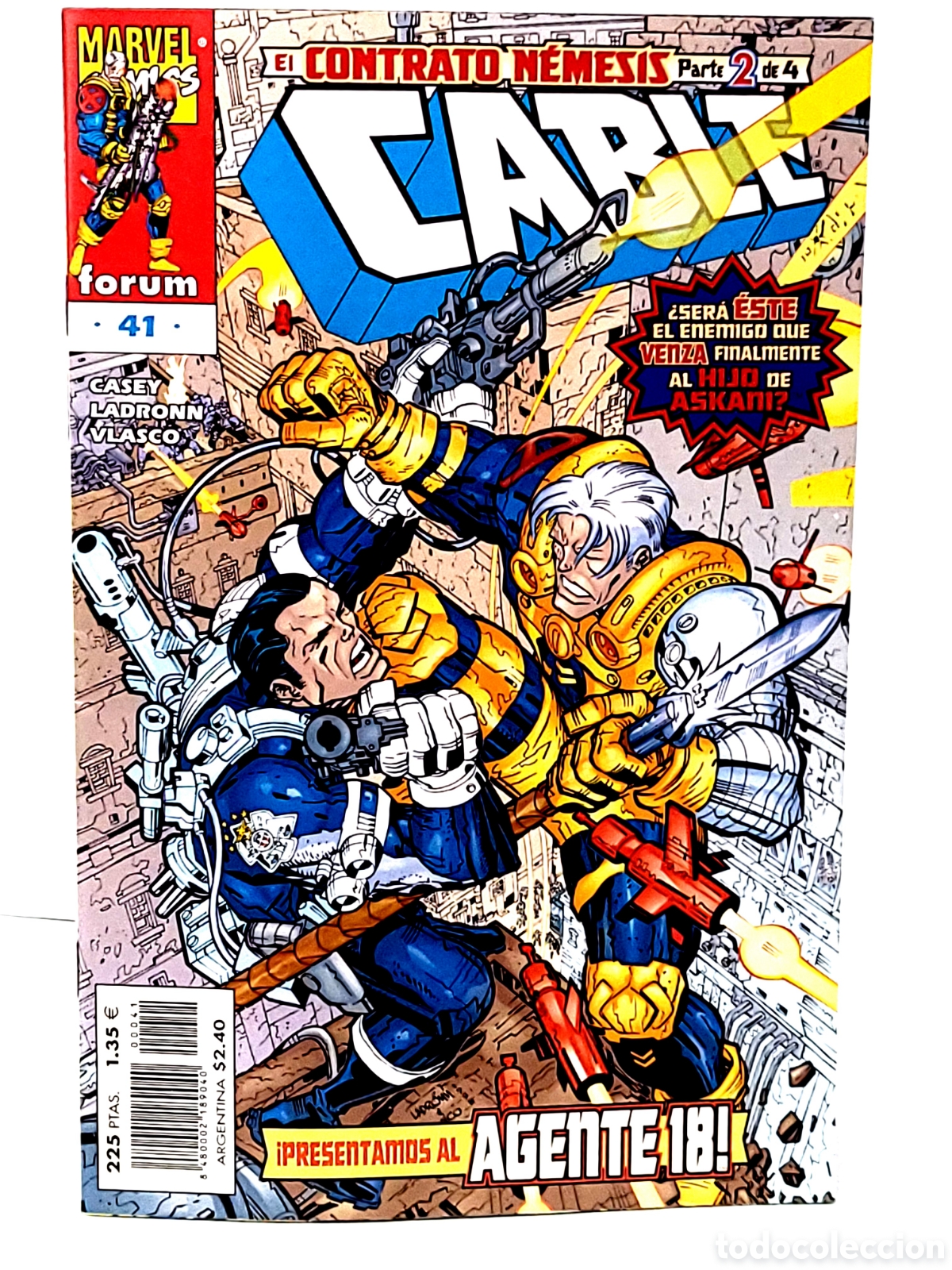 C&oacute;mics: DE KIOSCO CABLE 41 VOL2 FORUM COMICS VOL.2 VOLUMEN GRAPA MARVEL - Foto 1