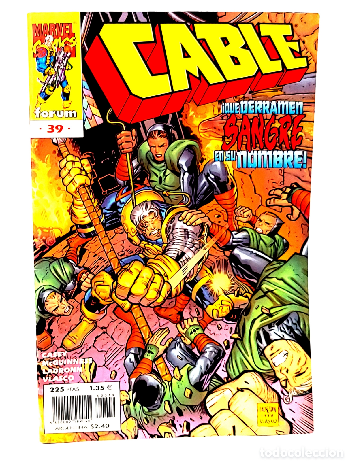 C&oacute;mics: DE KIOSCO CABLE 39 VOL2 FORUM COMICS VOL.2 VOLUMEN GRAPA MARVEL - Foto 1