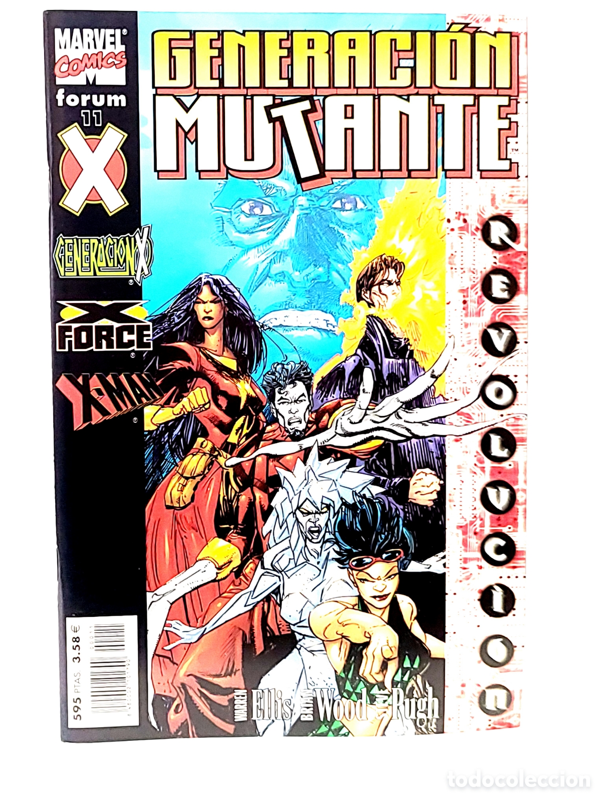 C&oacute;mics: DE KIOSCO GENERACION MUTANTE 11 FORUM COMICS GRAPA MARVEL - Foto 1
