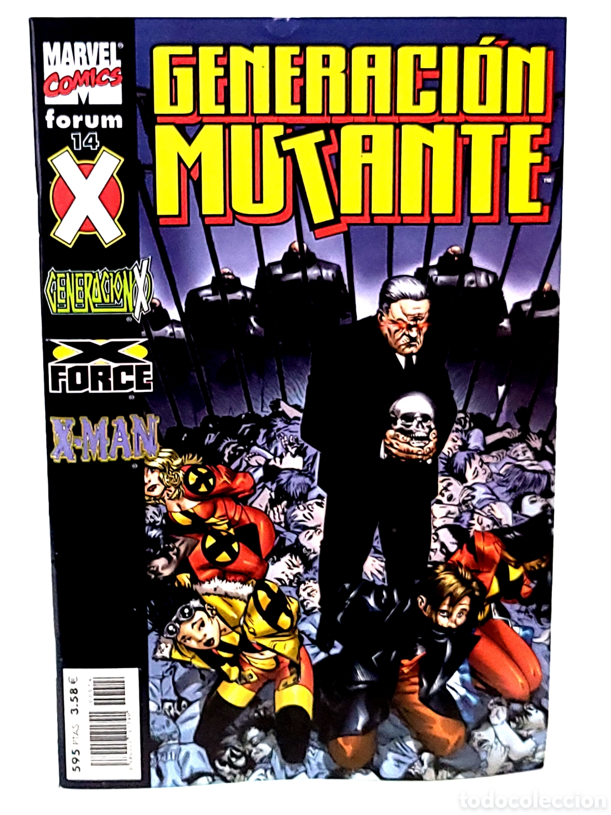 C&oacute;mics: DE KIOSCO GENERACION MUTANTE 14 FORUM COMICS GRAPA MARVEL - Foto 1