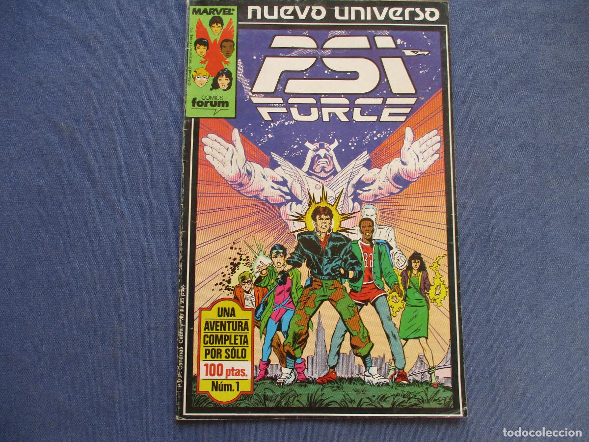C&oacute;mics: MARVEL / PSI FORCE N.&ordm; 1 - NUEVO UNIVERSO MARVEL - FORUM 1988 - Foto 2