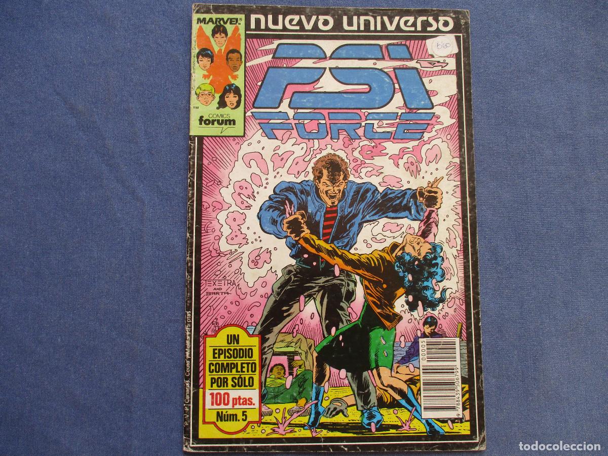 C&oacute;mics: MARVEL / PSI FORCE N.&ordm; 5 - NUEVO UNIVERSO MARVEL - FORUM 1988 - Foto 1
