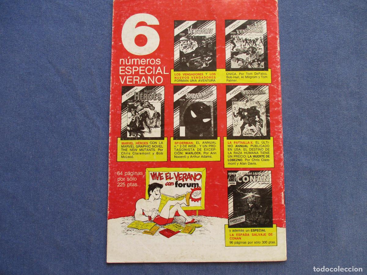 C&oacute;mics: MARVEL / PSI FORCE N.&ordm; 5 - NUEVO UNIVERSO MARVEL - FORUM 1988 - Foto 5