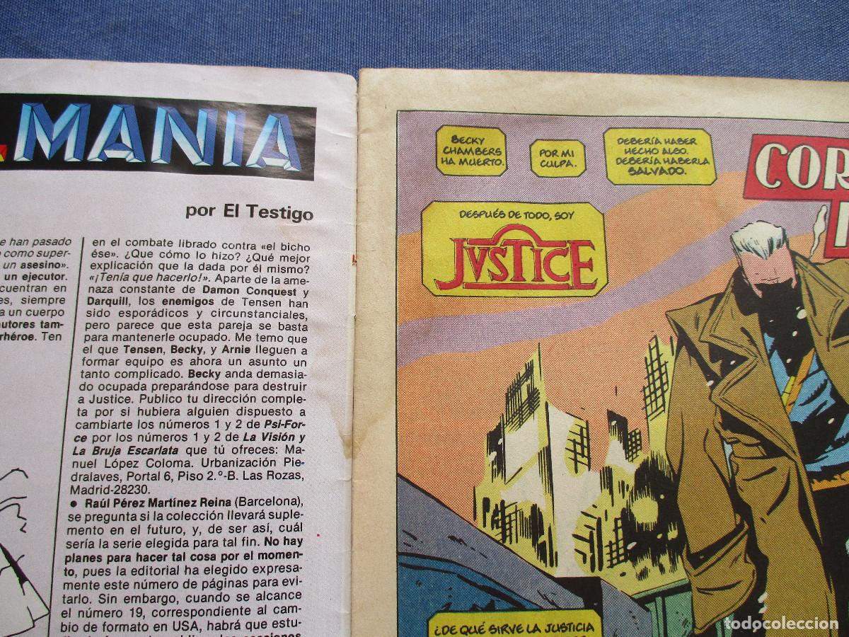 C&oacute;mics: MARVEL / JUSTICE N.&ordm; 9 - NUEVO UNIVERSO MARVEL - FORUM 1988 - Foto 3