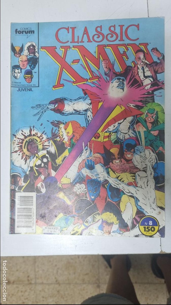 C&oacute;mics: Classic X-Men: n. 8, (150 Ptas), a&ntilde;o 1989, Comics Forum - Foto 1