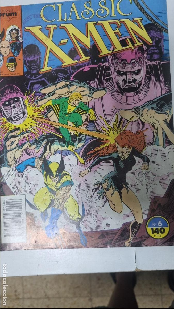 C&oacute;mics: Classic X-Men: n. 6, (140 Ptas), a&ntilde;o 1988, Comics Forum - Foto 1